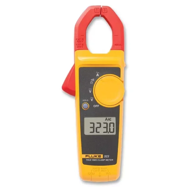Fluke METER, CLAMP, TRUE RMS, AC, 400A, FLUKE 323 – Professional Electrical Testing Instrument