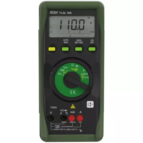 Rishabh RISH Multi 16S 3100-Count Industrial Digital Multimeter