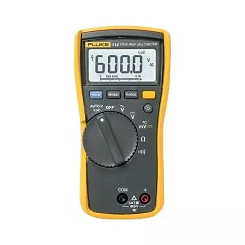 Fluke DIGITAL MULTIMETER, AUTO/MANUAL, 600V, FLUKE 114 – Professional Electrical Testing Instrument