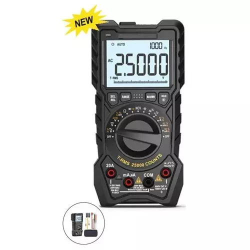 Kusam-Meco 25000 Counts TRMS Digital Multimeter, KM 405MK-II – Electrical Testing Instrument