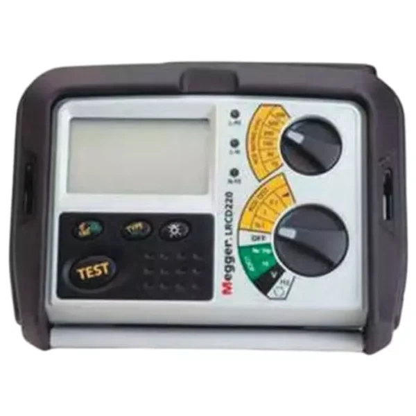 Megger Loop Impedance RCD Combined Tester, Loop Impedance Test Type 2 Wire 500V, RCD Test Type AC, LRCD220-EN-BS – Electrical Testing Instrument