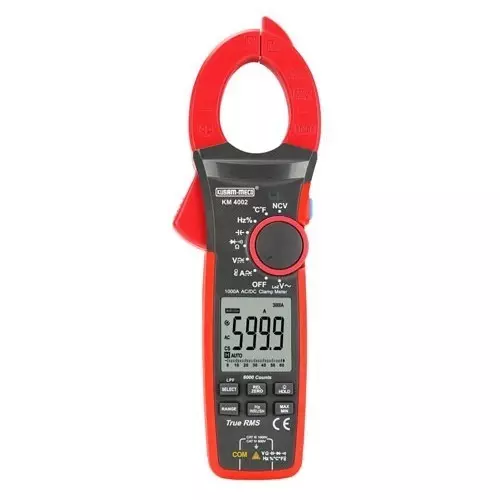 Kusam-Meco 1000A AC/DC True RMS Digital Clampmeter, KM 4002 – Electrical Testing Instrument