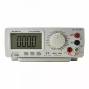 Metravi Bench-Top Multimeter Backlit LCD Display 4-1/2 Digits, 45-TRMS