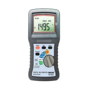 Kusam-Meco Digital Multimeter For Solar Power Systems, KM 8002 – Professional Electrical Testing Instrument