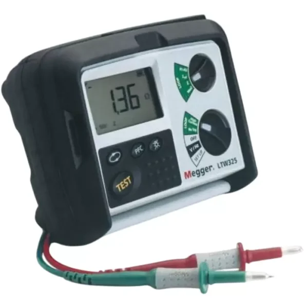 Megger Loop Impedance RCD Combined Tester, Loop Impedance Test Type 2 Wire 440V, RCD Test Type AC, LTW325-EU-BS – Electrical Testing Instrument