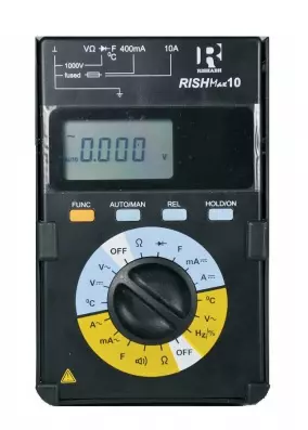 Rishabh RISH Max 10 3999-Count 3¾-Digit Digital Multimeter
