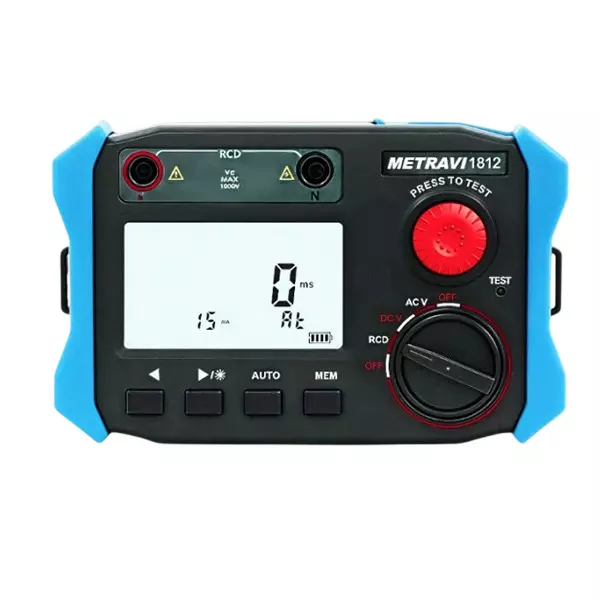 Metravi 1812 Digital ELCB Tester