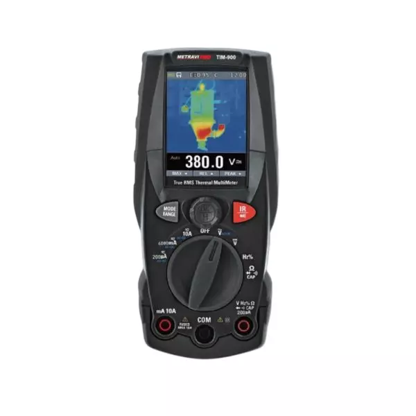 Metravi Professional Thermal Imaging Multimeter 4000 Counts 2.4 inch (60.96 mm) TFT Colour LCD display, PRO TIM-900