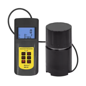 Metrix+ Digital Grain Moisture Meter with Cup Type Accurate Measurement 36 Species with Range Upto 50%, MM-GC