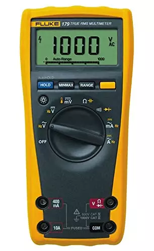 Fluke 179 True-RMS Digital Multimeter – Professional Electrical Testing Instrument