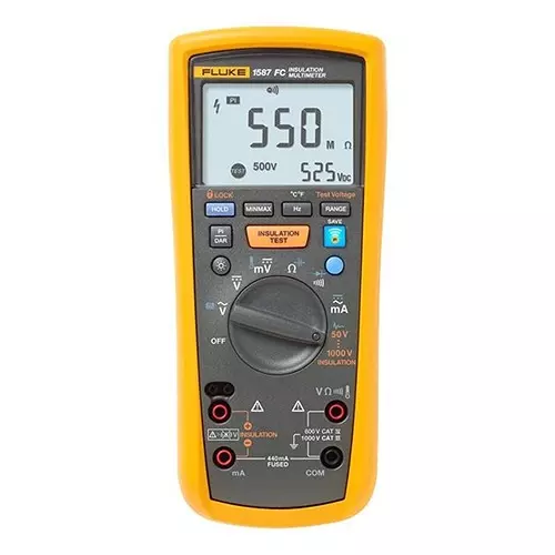 Fluke DIGITAL MULTIMETER, HH, TRMS, 0.4A, 1KV, FLUKE 1587 FC – Professional Electrical Testing Instrument