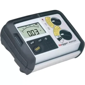 Megger RCD Tester, Loop Impedance Test Type 2 Wire 300V, RCD Test Type DC, RCD Test Current 1000mA CAT, RCDT320-EN-BS – Electrical Testing Instrument