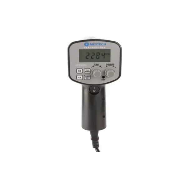 Mextech Stroboscope 0.4 Inch (10 mm) Display Size 50 to 12000 FPM Measure Range 220 V AC LCD for Industrial Use, DT2350PA