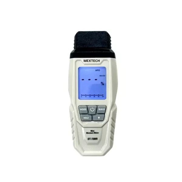 Mextech Moisture Meter 8 mm Electrode Length 0-60°C Temperature Range for Industrial Use, DT73MR
