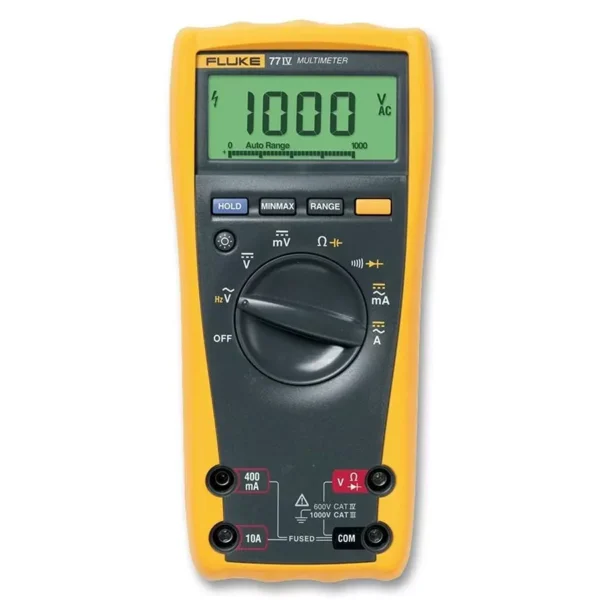Fluke MULTIMETER, DIGITAL, HAND HELD, 6000, FLUKE 77-4/EUR – Professional Electrical Testing Instrument