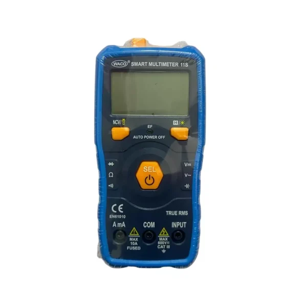 Waco Digital Multimeter 600 mV to 600 V DC 600 mA-10 Amp DC, 11S – Electrical Testing Instrument