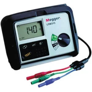 Megger Loop Impendance Tester 2 Wire, 3 Wire 440V, RCD Test Type AC Selective, LTW315-EU-BS – Electrical Testing Instrument