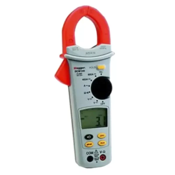 Megger DCM340 Clamp Meter, 600A dc, Max Current 600A ac CAT III 600V With RS Calibration, 1000-305 – Electrical Testing Instrument