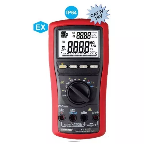 Kusam-Meco 4 Digit TRUE RMS Digital Multimeter With PC Interface, KM822EX – Professional Electrical Testing Instrument