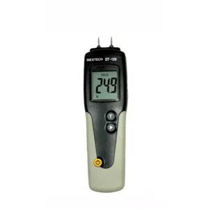 Mextech Moisture Meter with 1% Accuracy 8 mm Electrode Length 0-60°C Temperature Range for Industrial Use, CEM DT129