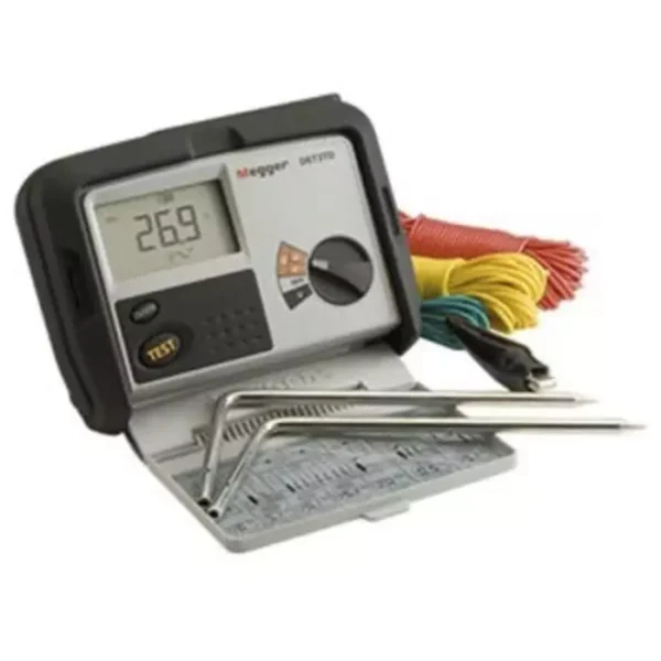 Megger Earth Tester Kit, 2 kΩ CAT IV, DET3TD – Electrical Testing Instrument