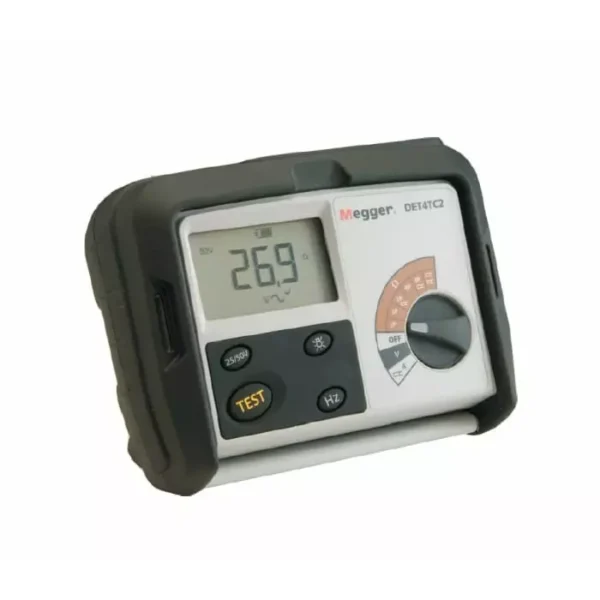 Megger DET4TC2 Earth Tester, 200 kΩ CAT IV 100 V, 1000-345 – Electrical Testing Instrument