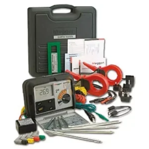 Megger DET4TCR2 Earth Tester, 200000 Ω CAT IV 100 V RS Calibration, 1000-346 – Electrical Testing Instrument