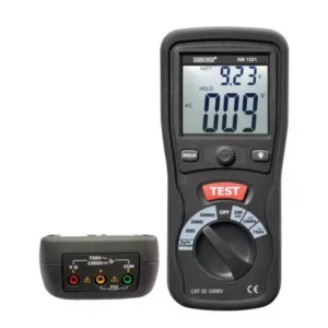 Kusam-Meco 2/3 Wire Digital Earth Resistance Tester (0-10/100/1000Ω), KM-1521 – Professional Electrical Testing Instrument