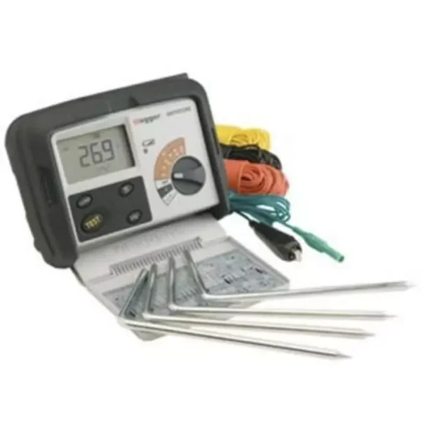 Megger DET4TD2 Earth Tester Kit RS Calibration, 1000-347 – Electrical Testing Instrument