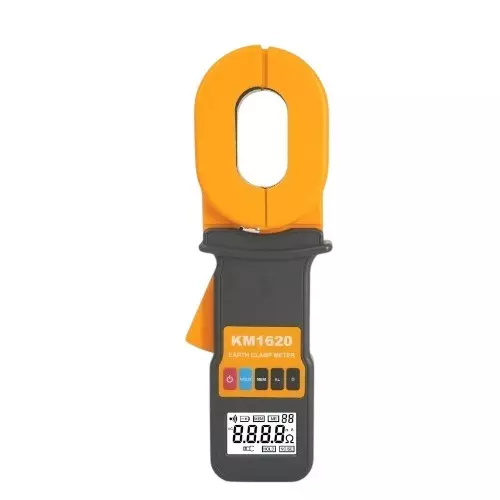 Kusam-Meco Clamp On Earth Resistance Tester with Bluetooth Function (0.001Ω-1500Ω), KM 1620 – Professional Electrical Testing Instrument