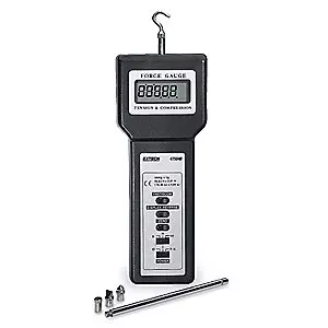 EXTECH Digital Force Gauge 4.92 Kg (176 Oz) 49 N 5 Digit LCD Piece Measure Tension (Pull) C