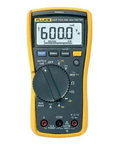 Fluke 117/EM ESP Digital Multimeter Temperature Range -10 to 50°C – Professional Electrical Testing Instrument