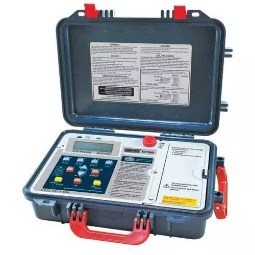 Kusam-Meco 15 KV Digital Insulation Resistance Tester Range: upto 30TΩ, KM 7016IN – Electrical Testing Instrument