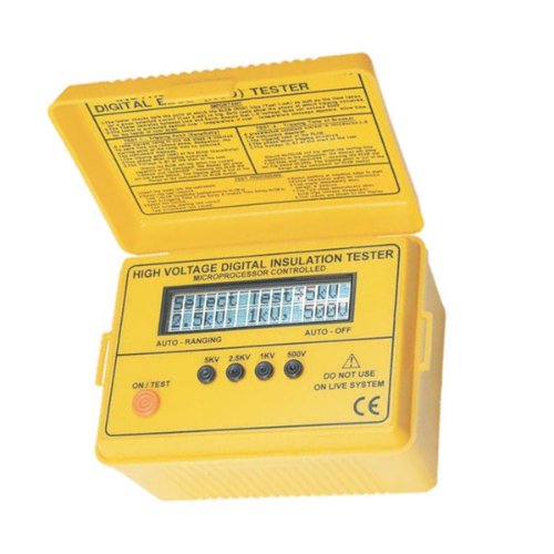 Kusam-Meco 5 KV Digital Insulation Resistance Tester Range: upto 250GΩ, KM-2803IN – Electrical Testing Instrument