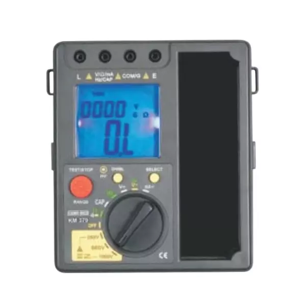 Kusam-Meco Digital Insulation Resistance Tester With Multimeter Functions Range 500/1000/2500 V, KM 370 (upgraded) – Professional Electrical Testing Instrument