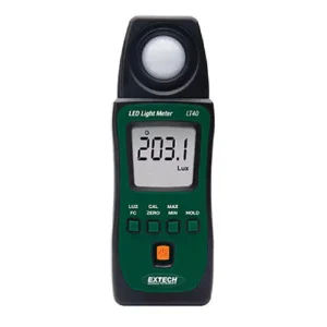Extech Light Meter LED w/NIST LT40, LT40-NIST