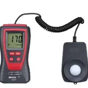 Metrix+ Digital Lux Meter 1x9v Battery LX101+