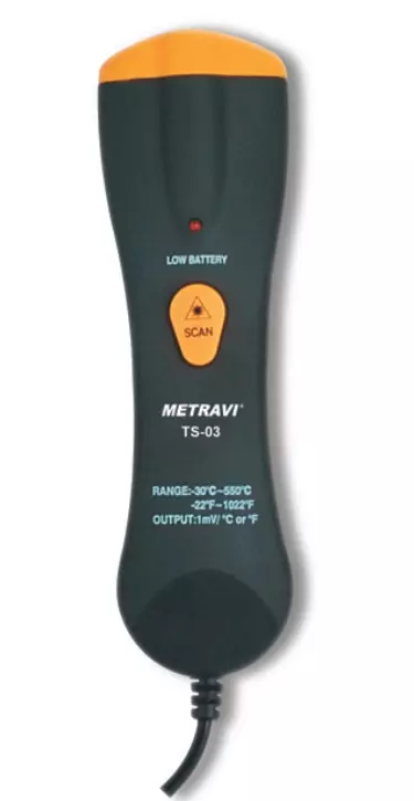 Metravi Professional TS-03 Infrared Temperature Sensor for Multimeter  -30 to 550°C