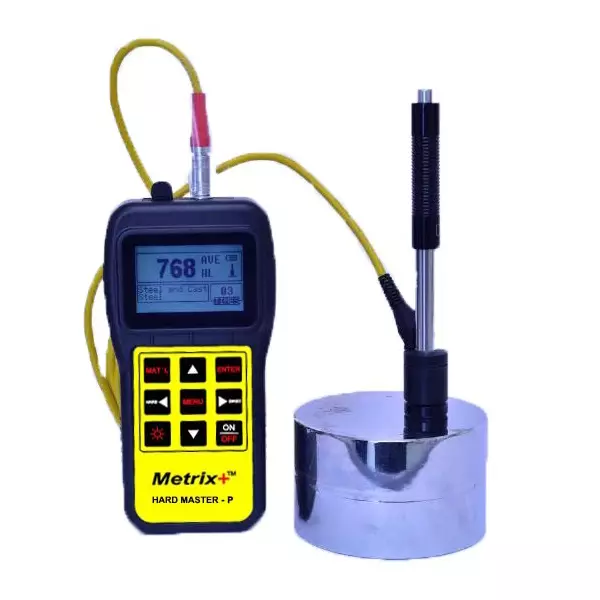 Metrix+ Leeb Hardness Tester With Range 170-960 HLD, Convertible To Other Scales, Hardmaster-P