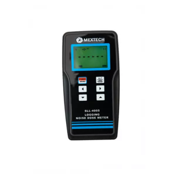 Mextech Noise Dose Meter 60 to 130 db A and C Measuring Range, SLL4005