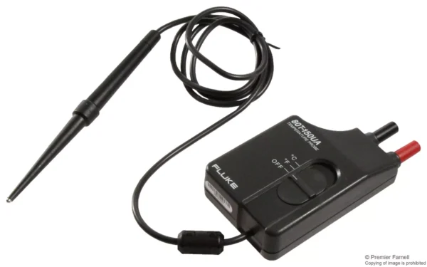 Fluke 80T-150UA Universal Temperature Probe (for DMMs) – Professional Electrical Testing Instrument
