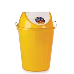 ARISTO 32 L Cylindrical Plastic Swing-Lid Dustbin