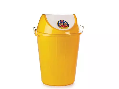 ARISTO 32 L Cylindrical Plastic Swing-Lid Dustbin