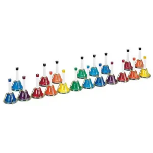 AS ONE 88x154 mm Carbon Steel Music Bell 7-5957-01