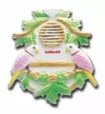Goldmedal GL462 Parrot Bird Chime - Pack of 5