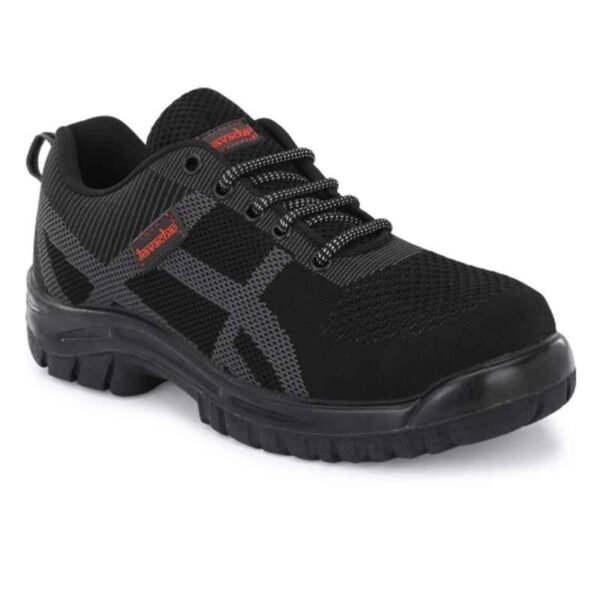 Kavacha S211 Knitted Fabric Black Steel Toe Safety Shoe