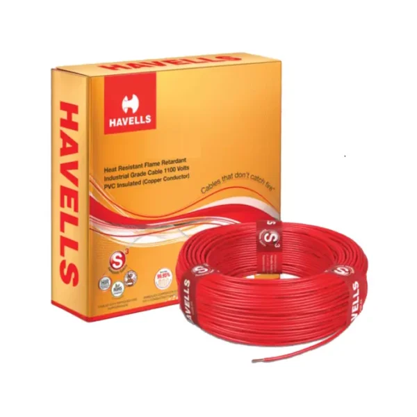 Havells Life Guard Low-Smoke FR Copper Wire 1.5 Sq.mm - 200 m