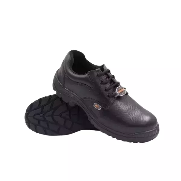 Hillson Argo Black Low-Ankle Steel Toe PU Safety Shoes - UK 6 to 11