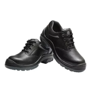 Hillson Nucleus Black Low-Ankle ISI Steel Toe Safety Shoes - UK 6 to 11