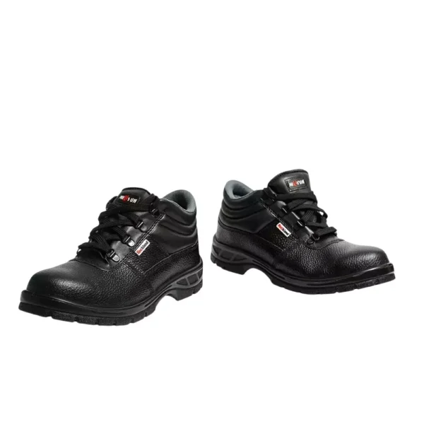Hillson Rockland Black High-Ankle Steel Toe Safety Shoes - UK 5 to 11